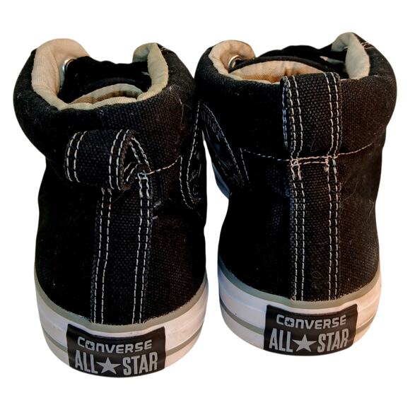 Converse Chuck Taylor All Star Mens Mid Cut Black Sneakers - Size 11 - Picture 5 of 8